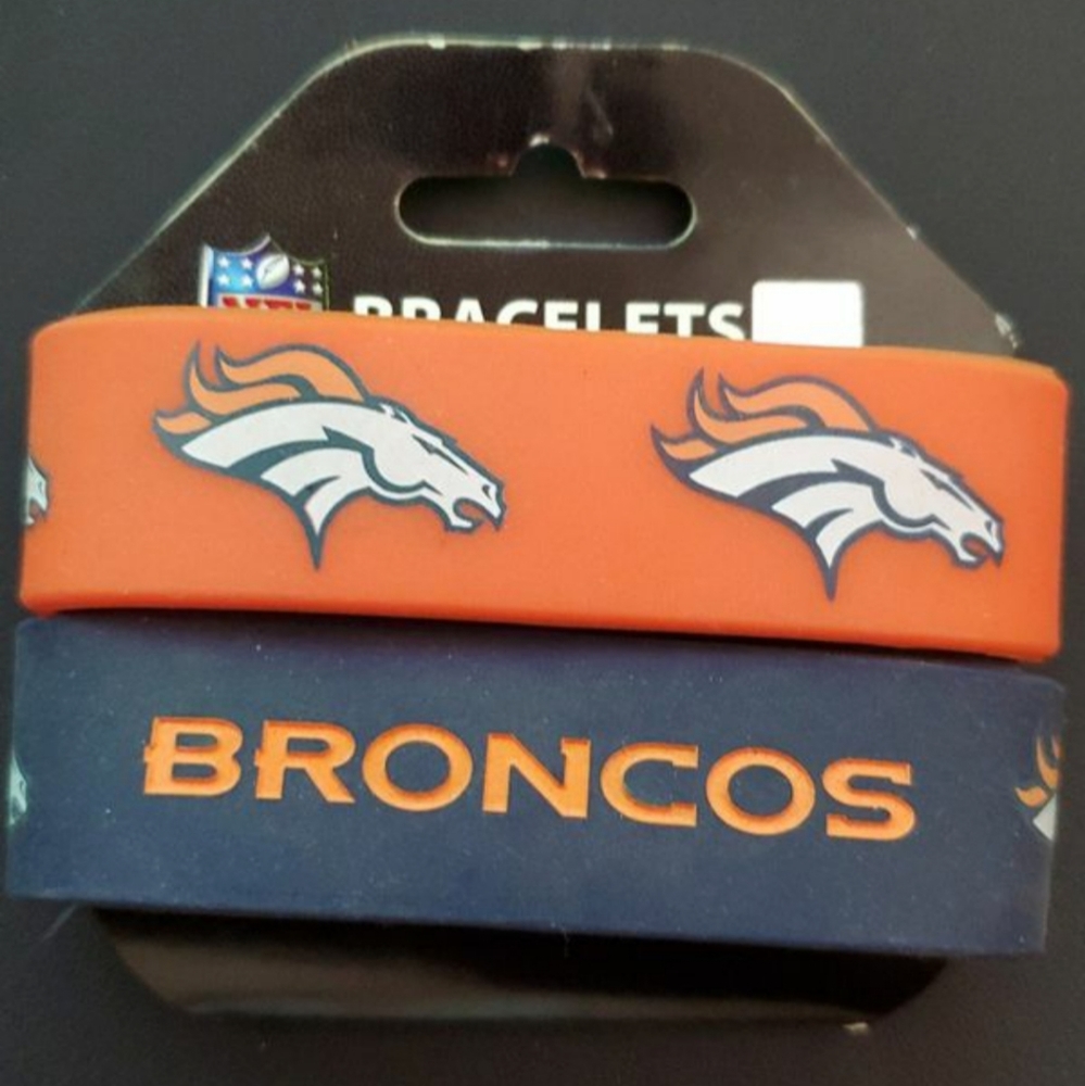 Broncos Rally Bracelet  2 pc